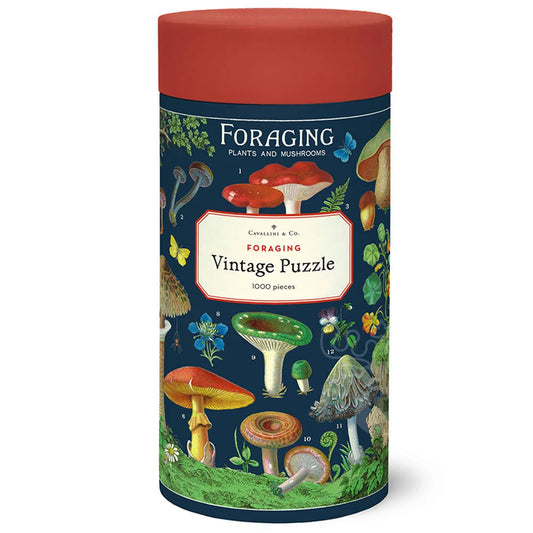 Foraging Plants and Mushrooms Puzzle