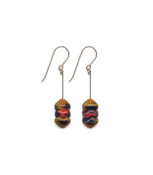 Caramel Trio Earrings