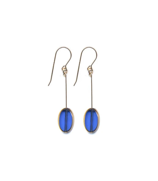 Ocean Oval Earrings