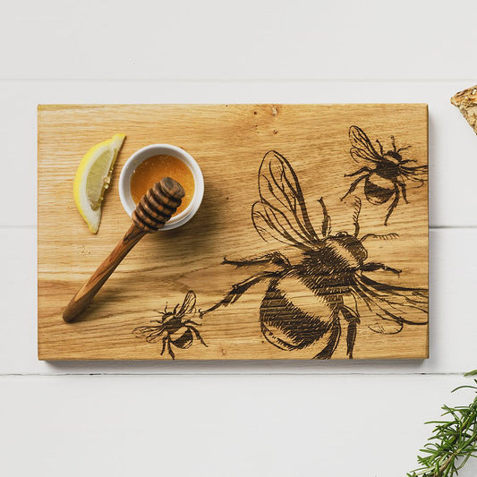 Bee Design Oak Serving Board