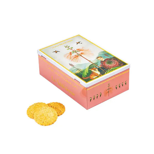 La Jeune Fille Caramel & Raspberry Shortbread Tin