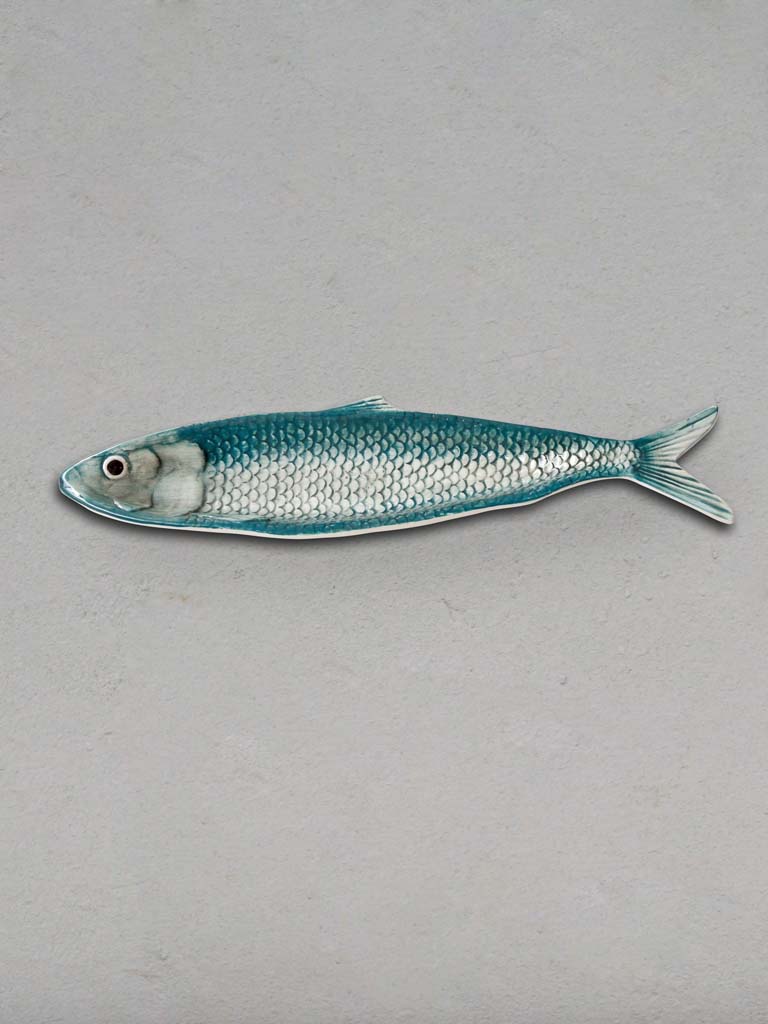 Bleu Sardine Shape Dish