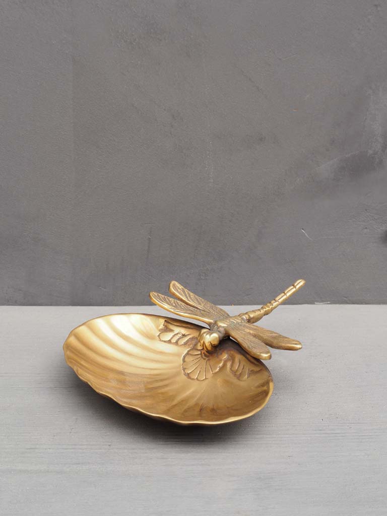 Brass Dragonfly Tray