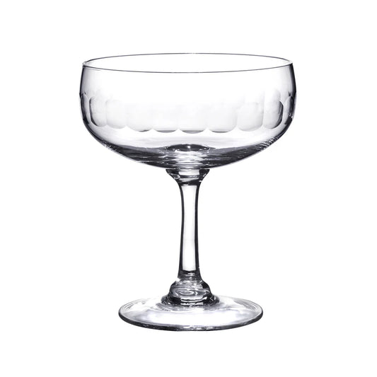 Lens Design Cocktail Glass