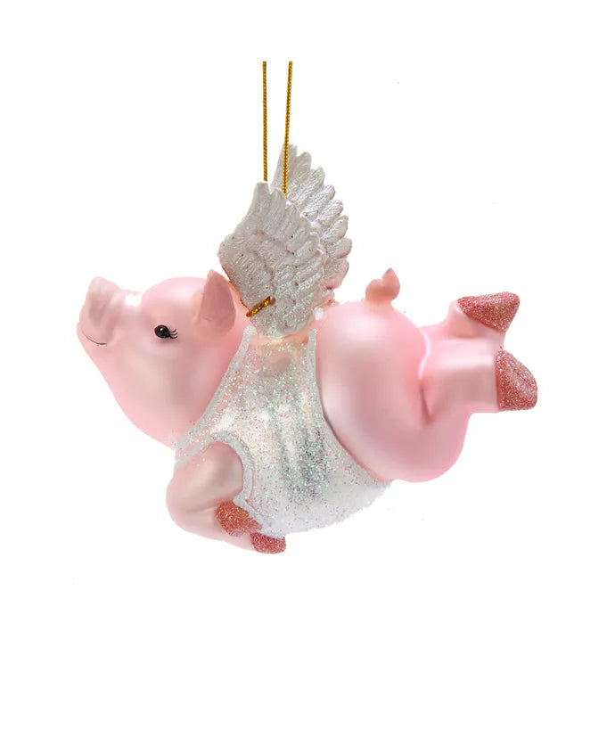 Flying Pig Ornament