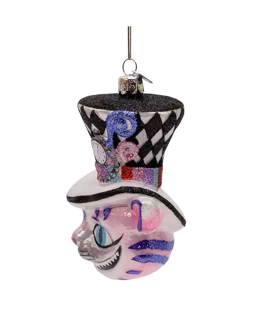 Cheshire Cat Head Ornament