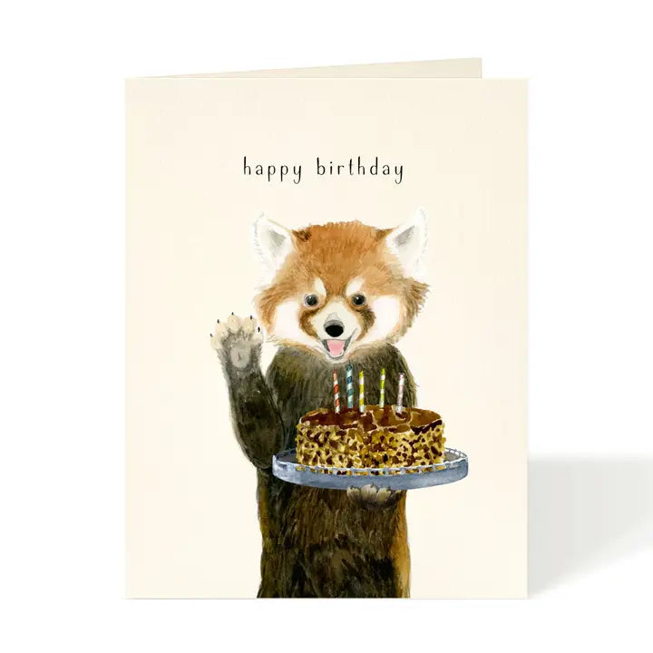 Panda Birthday Card