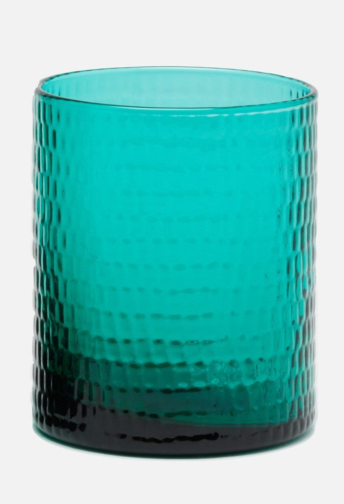 Duncan Aqua Handblown Tumbler