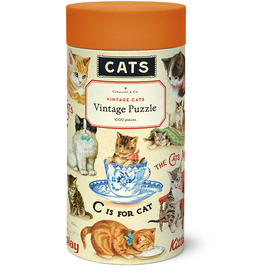 Vintage Cat Puzzle