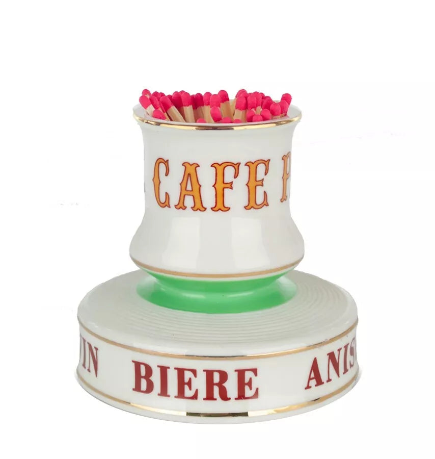 CAFE PARIS FRENCH MATCH STRIKE