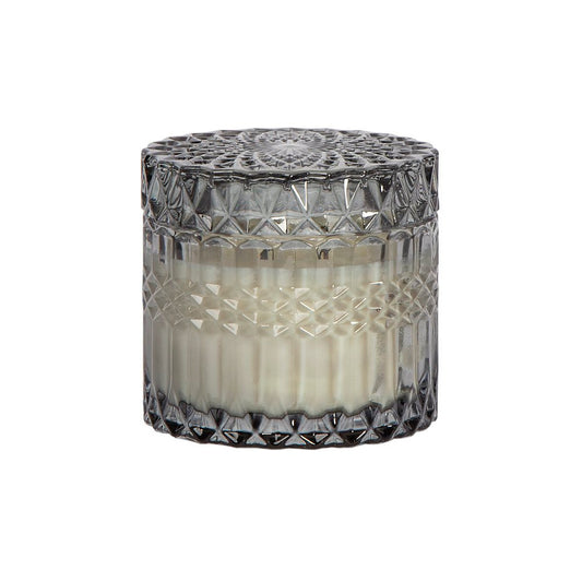 Heathered Suede Shimmer 8oz Candle