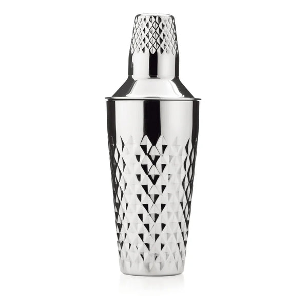 Irving Faceted Stainless Steel Cocktail Shaker