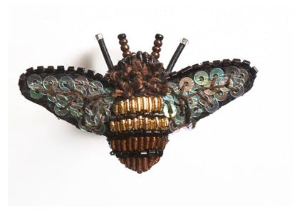 Dazzling Bee Brooch Pin