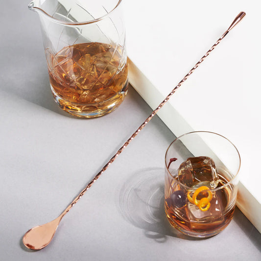 Copper Finish Weighted Bar Spoon