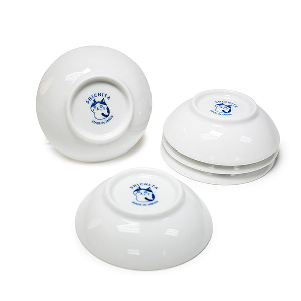 2oz 3.5"D x 1"H 5PC SAUCE DISH SET