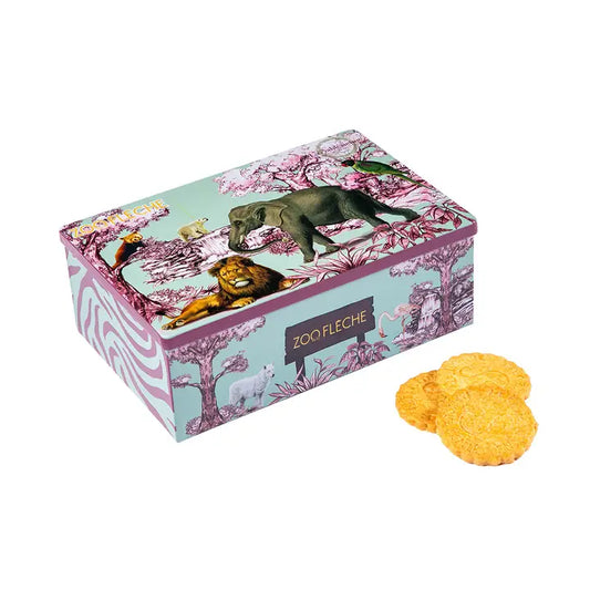 Zoo de la Fleche Shortbread Tin